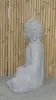 Product image 4 of the product “Seated Japanese Buddha made of Riverstone in Dhyana position - gesture of meditation, H. 100cm ”